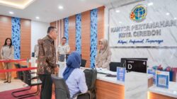 Tinjau Kantor Pertanahan Kota Cirebon, Wamen Ossy Pastikan Layanan Pertanahan Berjalan Optimal