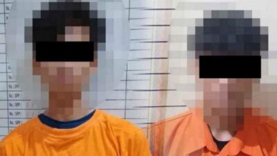 Dua Pelaku Curas yang Bawa Kabur Motor Dan 3 HP Remaja di Kalianda Dibekuk Polisi