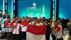 Delegasi Indonesia Turut Berpartisipasi pada WorldSkills Asia Taipei 2025