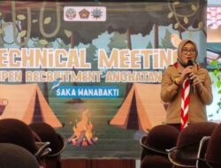 Ketua Pimpinan Pramuka Saka Wanabakti Nasional Lantik 16 Dewan Saka