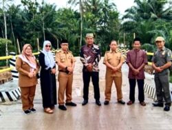 Bangun Jembatan, Kades Mekar Karya Ucapkan Terima Kasih Kepada Pemkab Lampung Timur