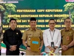 Pemkab Lambar Terima SK Pelepasan Kawasan Hutan TORA