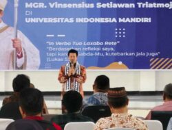 UIMandiri Lampung Sambut Kunjungan Uskup Tanjungkarang, Dorong Pendidikan Inklusif dan Berkarakter