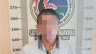 Satresnarkoba Polres Tulang Bawang Barat Amankan Seorang Pria Paruh Baya, Terkait Penyalahgunaan Narkotika
