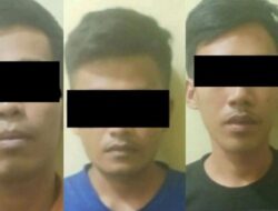 Transaksi COD Motor Curian Digagalkan, 3 Pelaku Digelandang Ke Polsek Kedondong