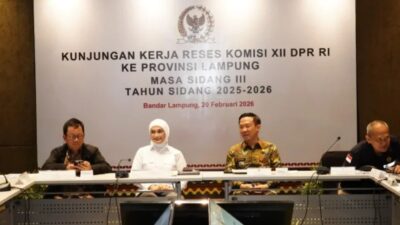 Komisi XII DPR RI Awasi Kebijakan Pengelolaan Energi dan Lingkungan di Lampung
