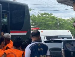 77 Orang Warga Binaan Rutan Bandar Lampung Dipindahkan ke Lapas Narkotika