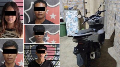 Polda Lampung Ringkus Komplotan Begal di Langkapura