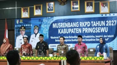 Ekonomi Pringsewu Tumbuh 5,44 Persen, Jadi Modal Penyusunan RKPD 2027