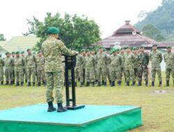 Danrem 043/Gatam Tekankan Disiplin dan Profesionalisme Prajurit Dalam Apel Luar Biasa