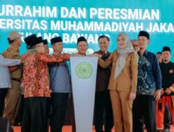Wagub Lampung Dampingi Mendikdasmen Resmikan Kampus UMJ Tulang Bawang
