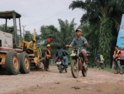 Jalan Kasui-Air Ringkih Mulai Dibangun Pemprov Lampung