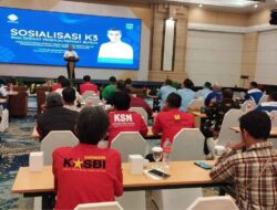 Kemnaker Gelar Sosialisasi K3 Di Lampung, Sejumlah Konfederasi Serikat Buruh Turut Serta