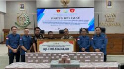 Kejati Lampung Eksekusi Uang Pengganti Perkara Korupsi Tol Terpeka