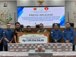 Kejati Lampung Eksekusi Uang Pengganti Perkara Korupsi Tol Terpeka