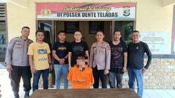 Polsek Dente Teladas Gulung Koboi Jalanan Pemilik Revolver Rakitan