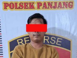 Pelaku Pencurian Motor Rekan Kerja Ditangkap Polsek Panjang