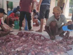 Desa Sidoharjo Bagikan Daging Qurban Ke Masyarakat Di 2 Lokasi