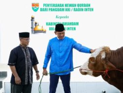 Kodam XXI/RI Bagikan Kurban Ke Berbagai Wilayah Di Lampung-Bengkulu