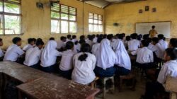 Ruang Kelas Panas Dan Fasilitas Tak Memadai, Siswa SMPN 3 Jabung Mengeluh Tak Nyaman Belajar