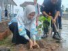 SMPN Satu Atap 2 Kalianda Tanam Pohon Dan Terapkan Sekolah Ketahanan Pangan