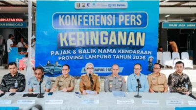 Pemprov Lampung Beri Keringanan Pajak Kendaraan Untuk Masyarakat