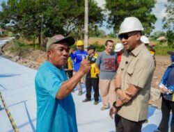 Gubernur Pastikan Perbaikan Jalan Gunung Sugih–Kota Gajah Berkualitas