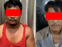 Dua DPO Terduga Pelaku Pencuri Rel Kereta Api Dibekuk Polres Way Kanan