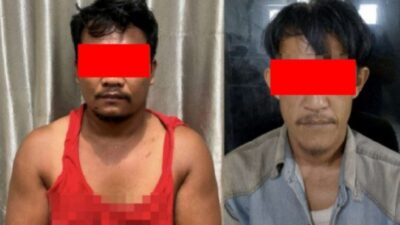 Dua DPO Terduga Pelaku Pencuri Rel Kereta Api Dibekuk Polres Way Kanan