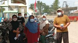 Pemdes Sidoharjo Bagikan Masker Ke Warganya Untuk Kurangi Risiko Abu Vulkanik GAK