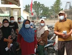 Pemdes Sidoharjo Bagikan Masker Ke Warganya Untuk Kurangi Risiko Abu Vulkanik GAK