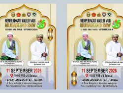 Jumat Besok, Peringatan Maulid Nabi Muhammad SAW Akan Digelar Di Keteguhan