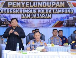 Polda Lampung Ungkap Peredaran Rokok Ilegal, Merkuri, Dan Produk Impor Ilegal