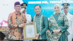 Gubernur Lampung Lepas Kapolda Helfi, Sambut Yustan Alpiani