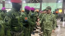 Puluhan Prajurit Brigif 4 Marinir/BS Terima Kenaikan Pangkat Luar Biasa