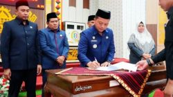 DPRD Pringsewu Sahkan Perda Penataan Aset Dan Perampingan Birokrasi