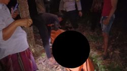 Polres Mesuji Evakuasi Pelaku Pencurian Getah Karet Yang Tewas Diamuk Massa