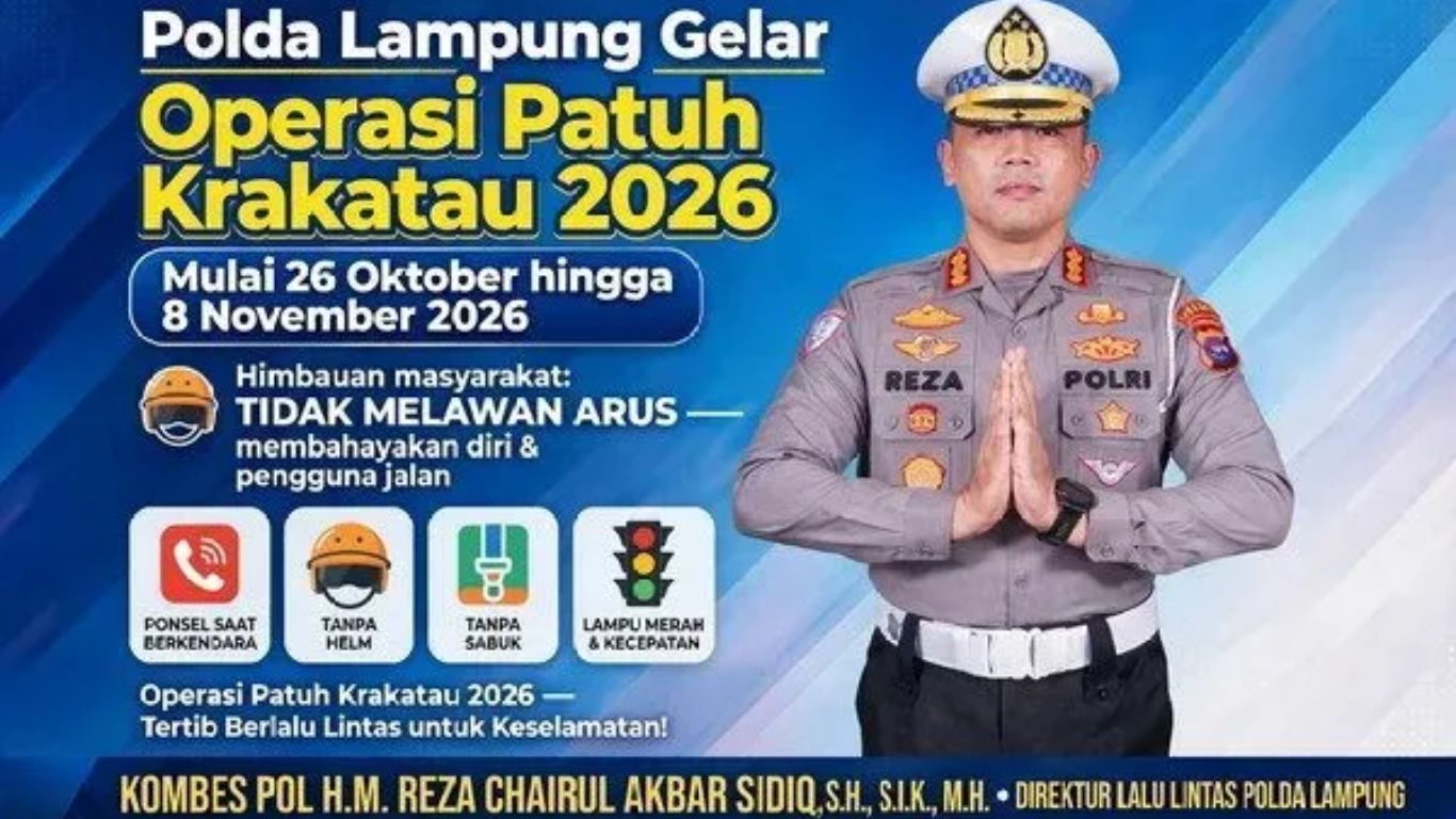 Flyer Operasi Patuh Krakatau 2026 | Foto: Istimewa